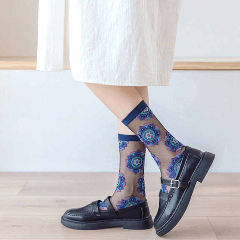 Vintage Breathable Socks