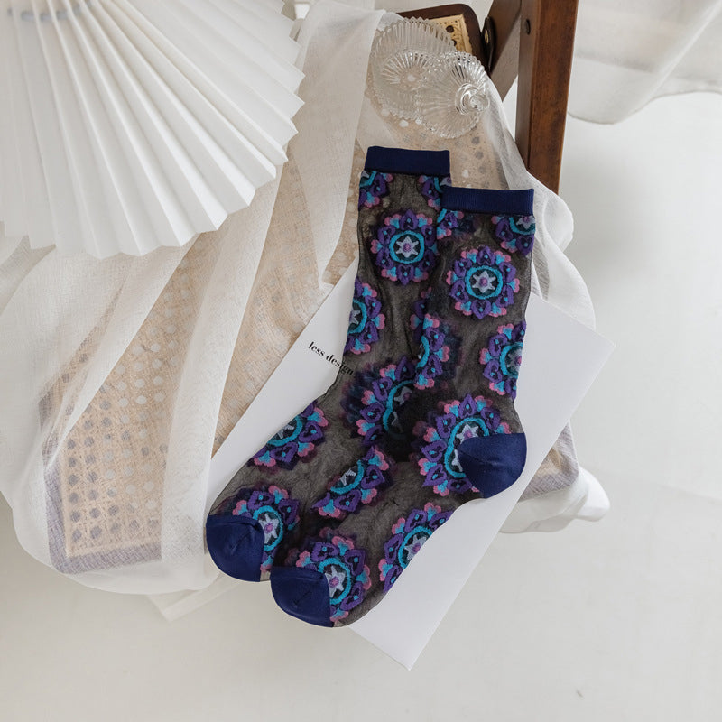 Vintage Breathable Socks