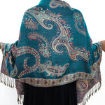 Vintage Ethnic Print Shawl