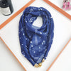 Vintage Musical Note Scarf