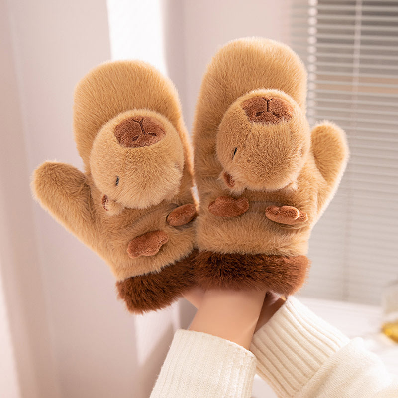 Cartoon Warm Gloves