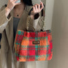 Vintage Plaid Bag