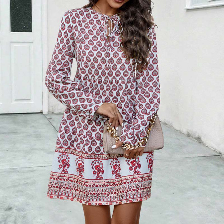 Casual Abstract Print T-Shirt