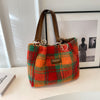 Vintage Plaid Bag