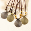 Vintage Ethnic Pendant Necklace