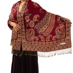 Vintage Ethnic Print Shawl