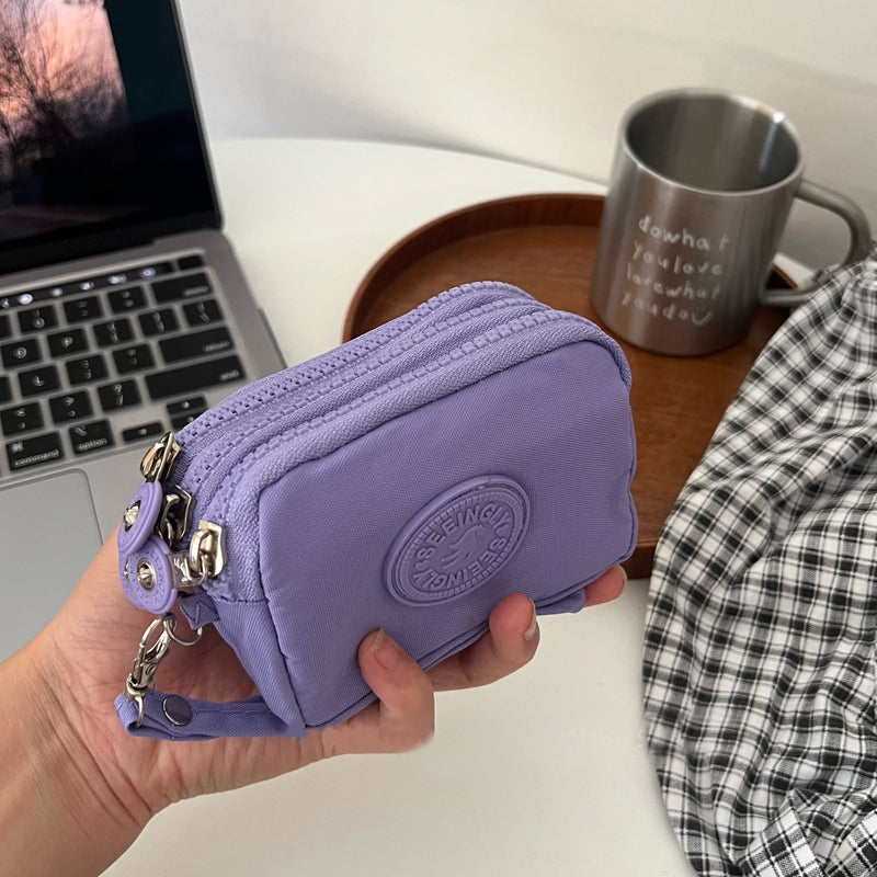 Casual Solid Colour Coin Purse