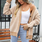 Casual Striped Cardigan