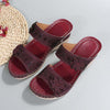 Vintage Wedge Slippers