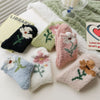 Warm Floral Socks