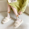 Warm Floral Socks
