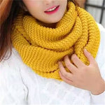 Solid Colour Warm Scarf