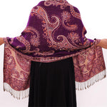 Vintage Ethnic Print Shawl