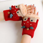 Cartoon Christmas Gloves