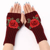 Warm Floral Gloves