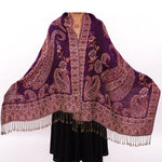 Vintage Ethnic Print Shawl