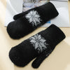 Warm Snowflake Gloves