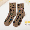 Casual Heart Print Socks