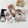 Creative Cat Print Socks