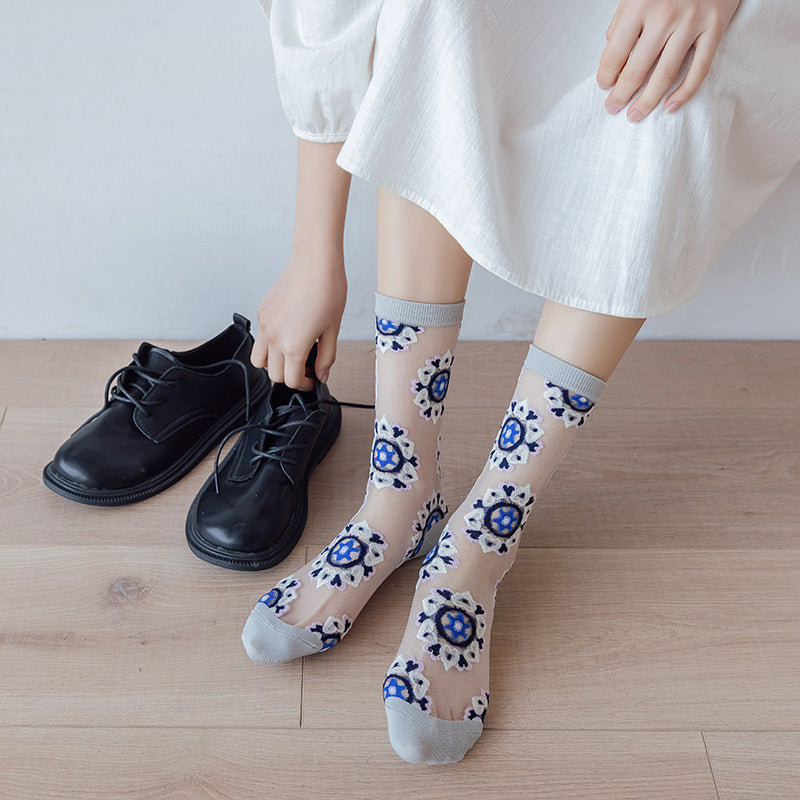 Vintage Breathable Socks
