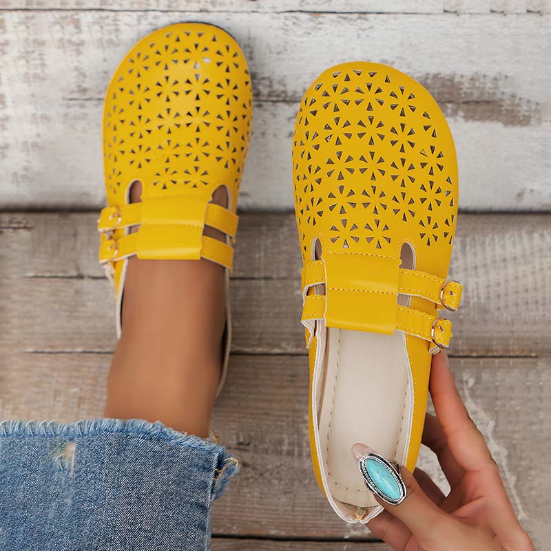 Casual Hollow Flat Shoes