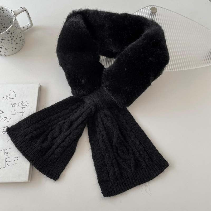 Fashionable Warm Plush Scarf