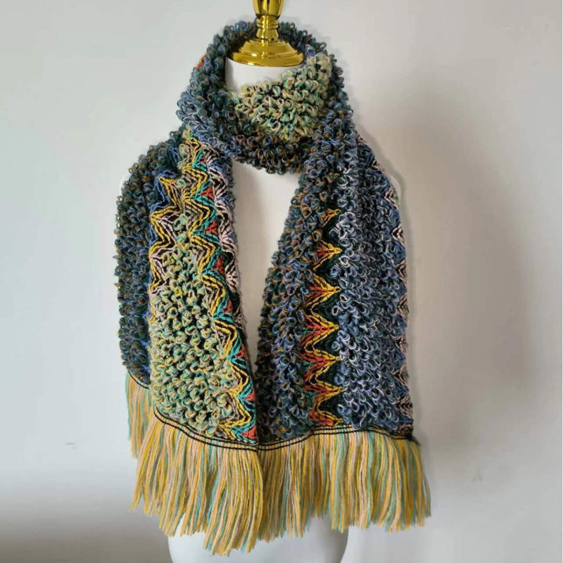 Ethnic Style Warm Scarf