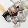 Creative Cat Print Socks
