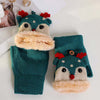 Cartoon Christmas Gloves