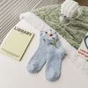 Warm Floral Socks