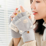 Cartoon Warm Gloves