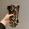 Leopard Print Warm Gloves