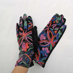 Ethnic Style Warm Gloves