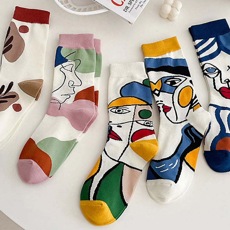 Socks Abstract Casual Abstract Socks – Susan Julie