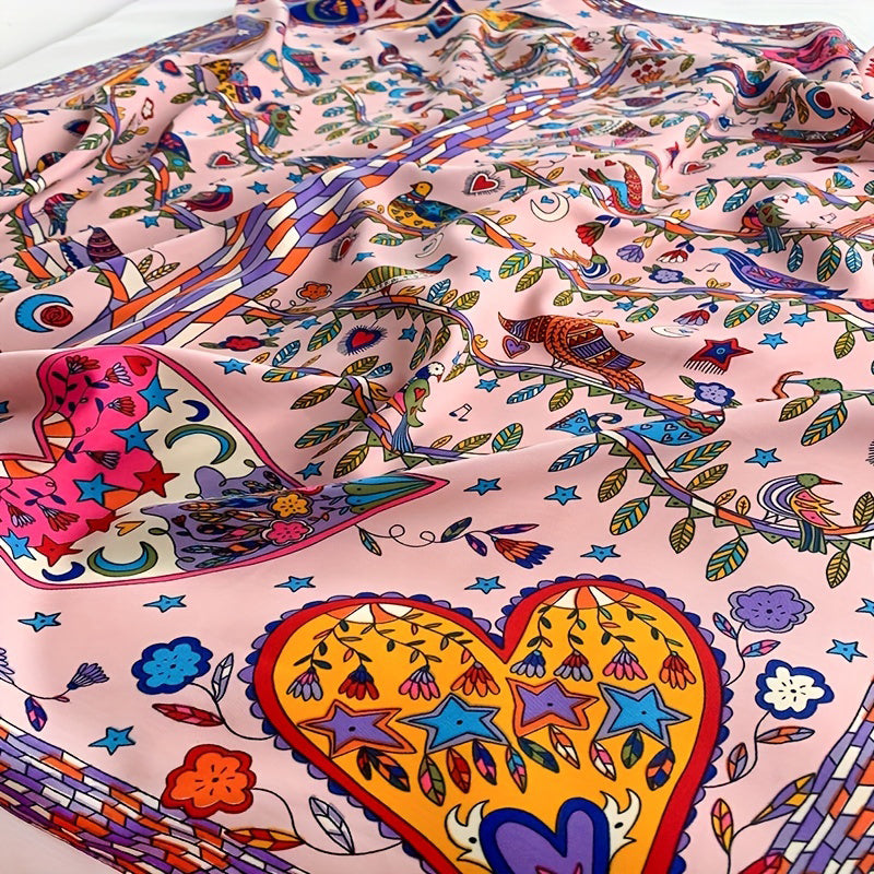 Vintage Printed Scarf