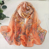 Vintage Floral Print Scarf