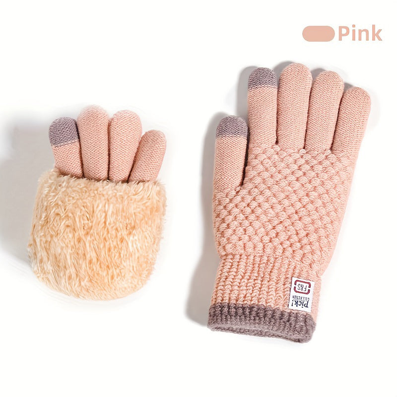 Warm Knitted Gloves