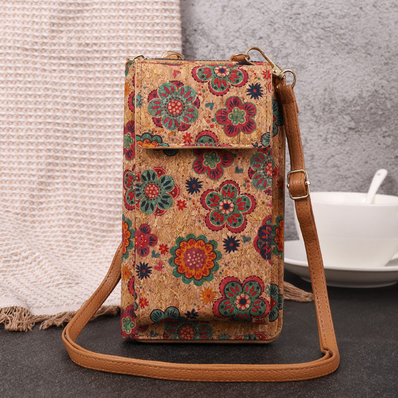 Vintage Floral Print Bag