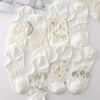 Pack Of 8 Pairs Of Floral Socks