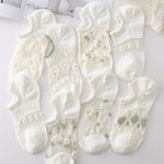 Pack Of 8 Pairs Of Floral Socks