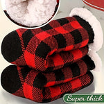 Vintage Plaid Warm Socks