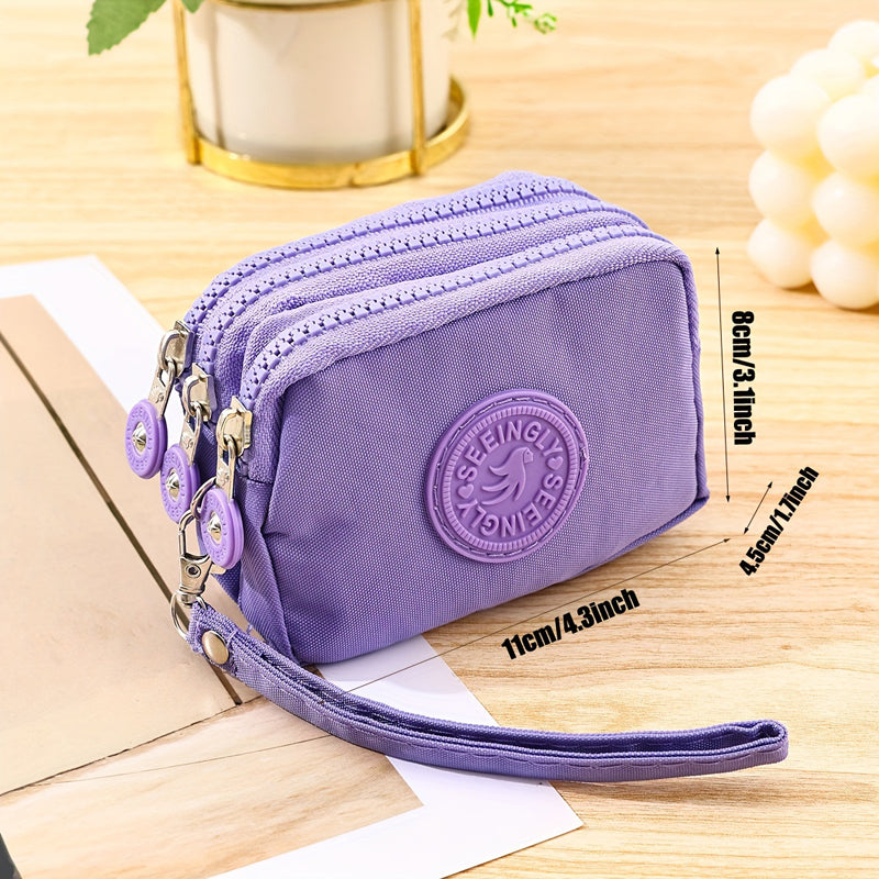 Casual Solid Colour Coin Purse