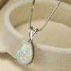 Vintage Water Drop Pendant Necklace