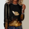 Vintage Butterfly Print T-Shirt