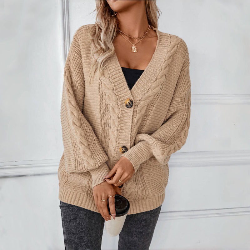 Vintage Casual Knitted Cardigan