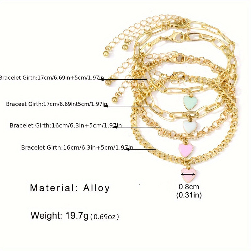 Bohemian Heart Bracelet