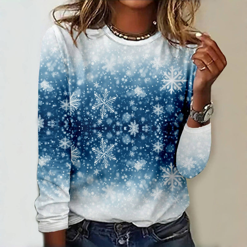 Casual Snowflake T-Shirt