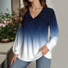 Casual Gradient Blouse