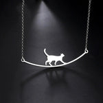 Creative Cat Pendant Necklace