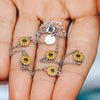 Bohemian Sunflower Necklace